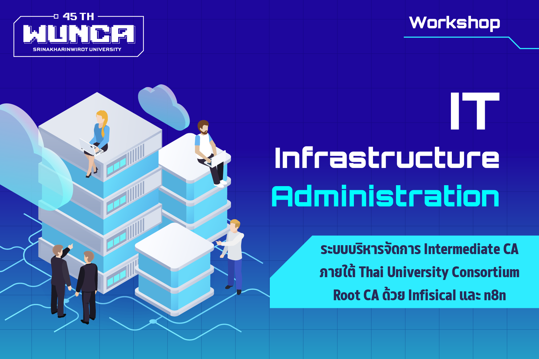 ระบบบริหารจัดการ Intermediate CA ภายใต้ Thai University Consortium Root CA ด้วย Infisical และ n8n